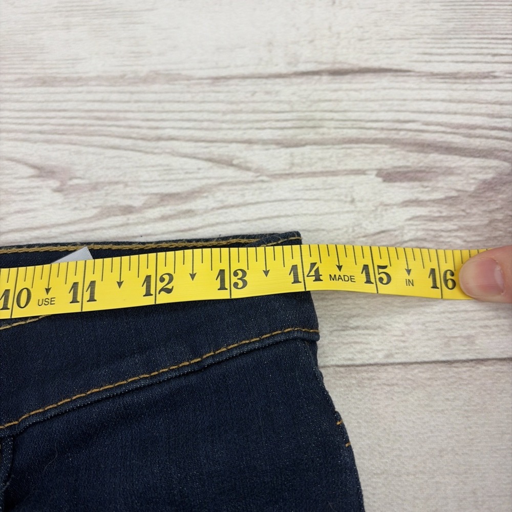 NWT Levi Strauss Teens 16 Reg 510 Dark Denim Stretch Hip To Ankle Skinny Jeans - Picture 7 of 16